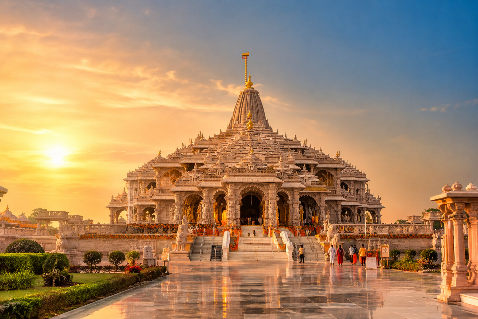 Ayodhya Darshan — Ram Janmabhoomi, Hanuman Garhi and Saryu Aarti