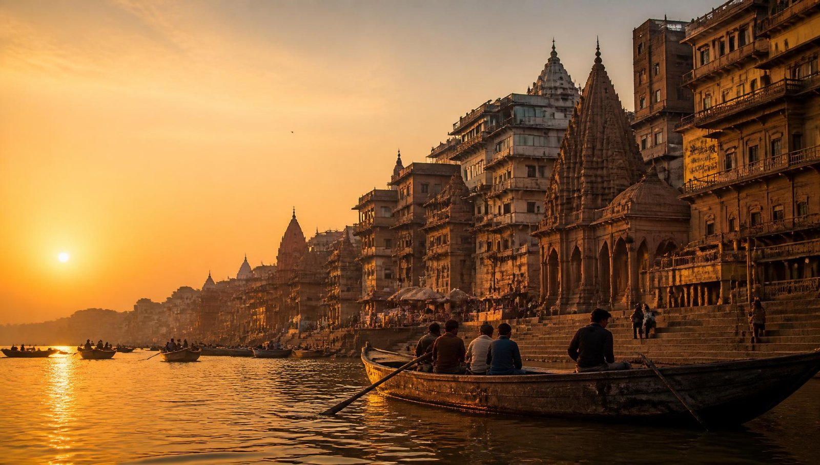 Wake up to the Ganga in Varanasi