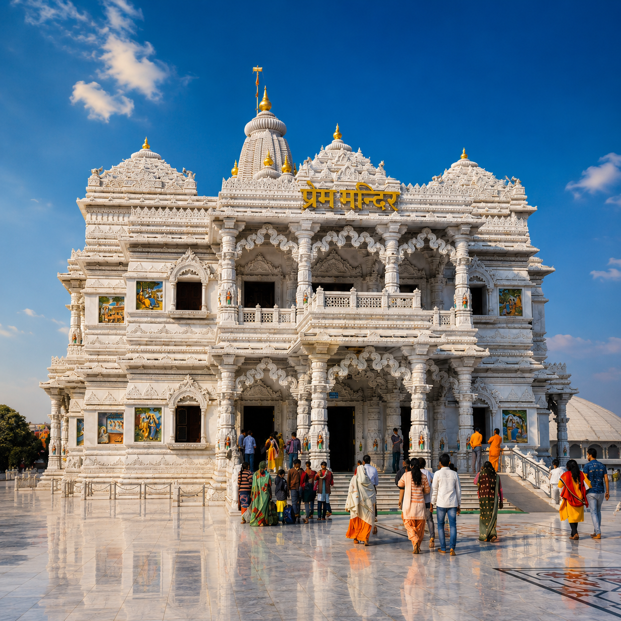 Vrindavan Mathura Tour — Banke Bihari, Prem Mandir and Krishna Janmabhoomi